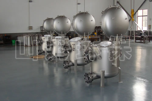 多袋式过滤器 蚌开式袋式过滤器 2号大流量袋式过滤器